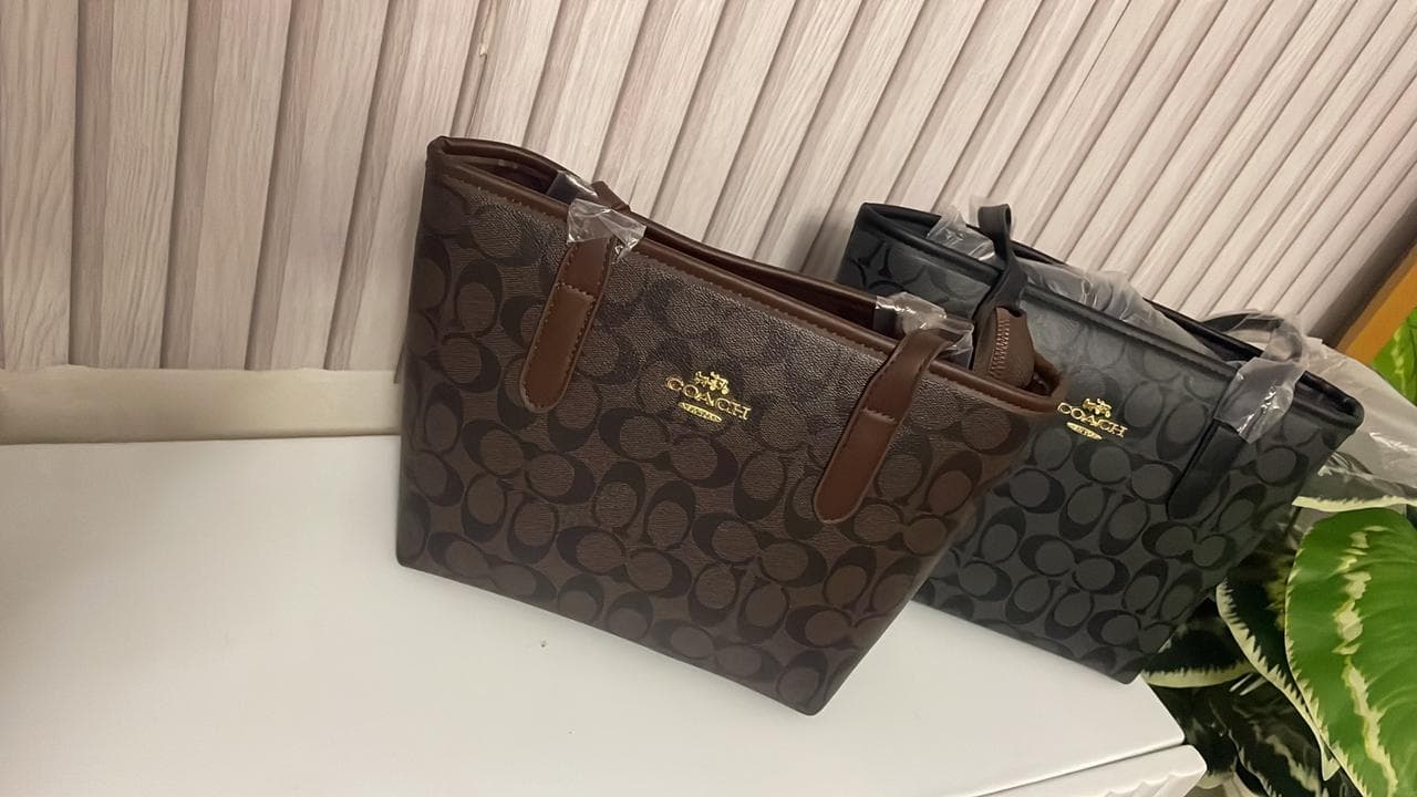 A5 coach tote - alternate view