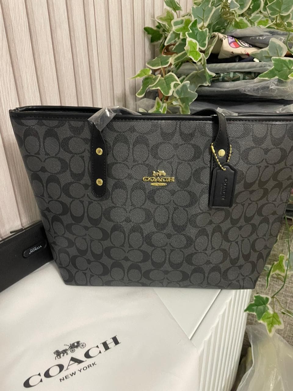 coach tote - alternate view