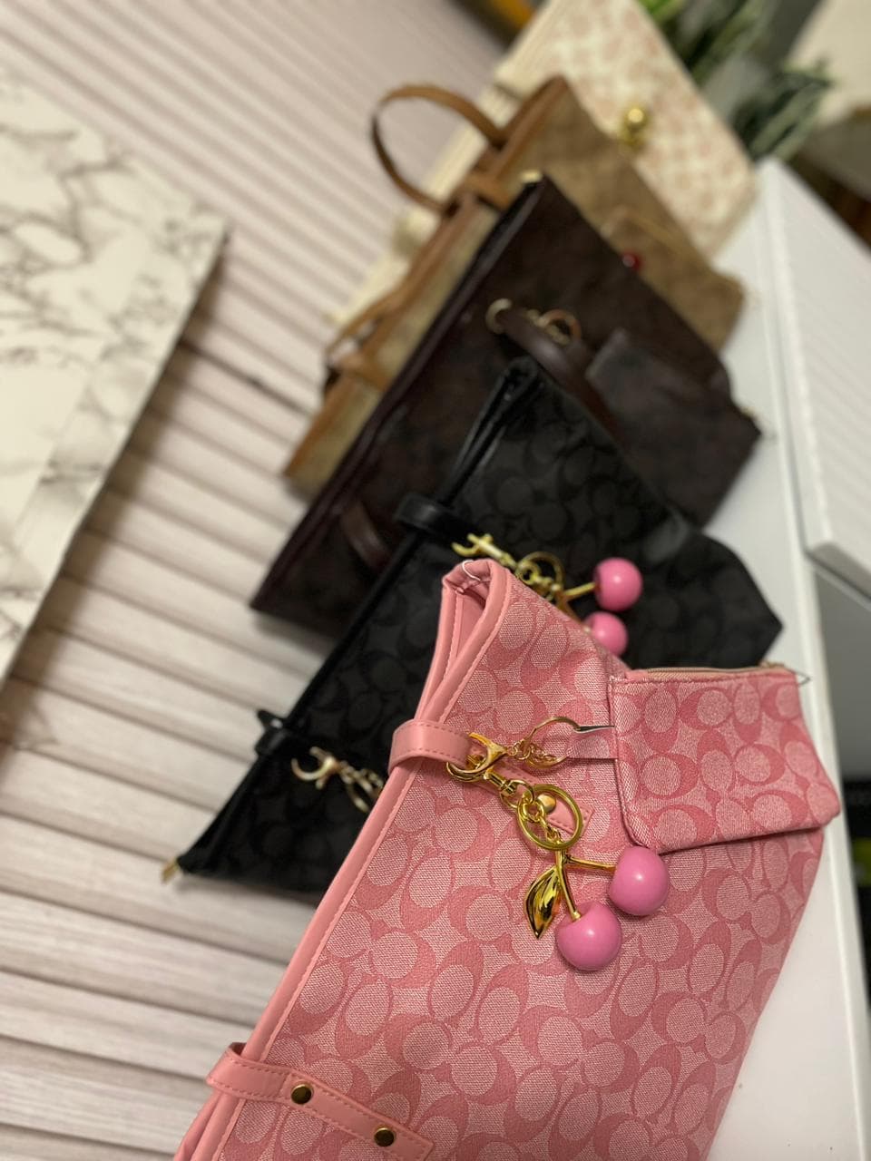 Inspired coach tote
